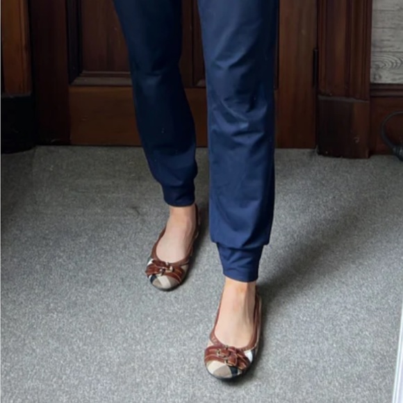 Burberry Ballerina Flats Bridle Housecheck Falcony 39 - Picture 10 of 10